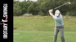 Tiger Woods Chuck Quinton Model Golf Swing at RotarySwingcom [upl. by Assel]