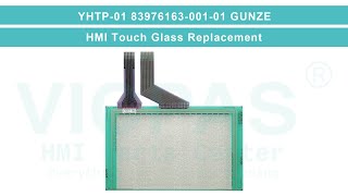 YHTP01 8397616300101 GUNZE MMI Touch Screen Panel Replacement [upl. by Ahs752]