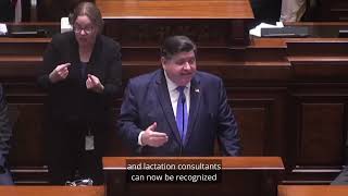 Governor JB Pritzker  2024 State of the State [upl. by Capps]