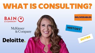 Consulting 101 What is Consulting  Management Consulting Video 2 of 5 [upl. by Anolla]