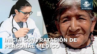 Estos son los requisitos para la contratación de personal médico para programa Salud Casa por Casa [upl. by Ellora162]