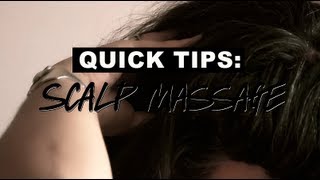 LUSH Quick Tips Scalp Massage [upl. by Ennovaj]