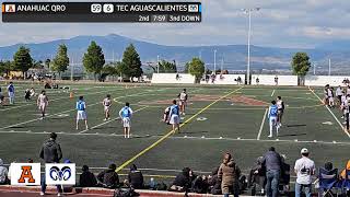 Anahuac Qro vs Tec Aguascalientes  26102024 VARONIL [upl. by Napoleon]