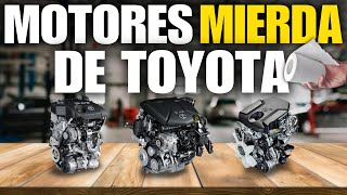 Los 7 MOTORES de TOYOTA que DEBES EVITAR a toda costa [upl. by Llerruj795]