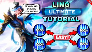 TUTORIAL LING 2023  HOW TO USE LING ULTIMATE FAST amp PERFECT  LING TIPS amp TRICKS  HOW TO PLAY LING [upl. by Reehsab]