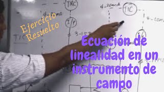 📉❇️ Ecuación de linealidad en un instrumento de campo ejercicio resuelto👌😎 [upl. by Anyer580]