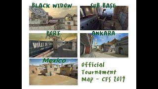 CrossFire  Maps Info  Black Window Port Sub Base Ankra Mexico [upl. by Esteban]