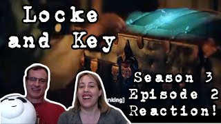 Locke and Key Season 3 Episode 2 Reaction [upl. by Kauslick]