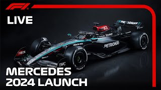 LIVE Mercedes Breaks Cover for 2024 [upl. by Gnos835]