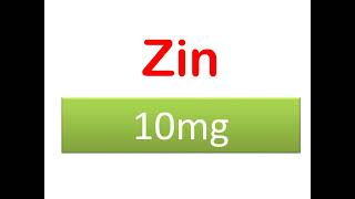 Zin 10mg cetirizine dihydrochloride [upl. by Eiramenna466]