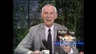 Blooper Johnny Carson Cant Stop Laughing While Welcoming New Sponsor [upl. by Nogaem114]