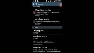 How to unmount SD card safely from Android device [upl. by Harriet]