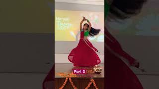 Teej dance performance at Riyo’s school part 3  teej songs  Teej ke gaane  Teej dance ideas [upl. by Howlan]