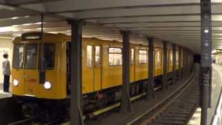 UBahn Berlin  UBahnhof TheodorHeussPlatz U2 HD 1080p [upl. by Tolley]