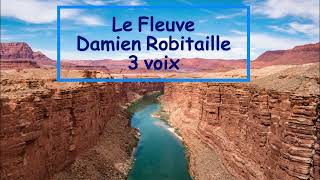 Le Fleuve  Damien Robitaille  3 voix [upl. by Hallvard]