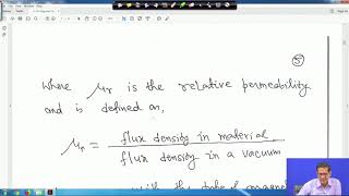 Lecture 51 Magnetic Circuits [upl. by Jedlicka]