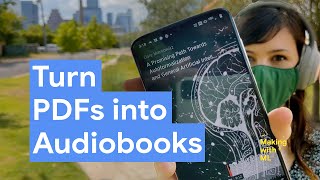 How to convert PDFs to audiobooks with machine learning [upl. by Atterg719]