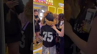 North West amp Her Friends At An Arcade In China northwest kanyewest viral shorts [upl. by Lanti]