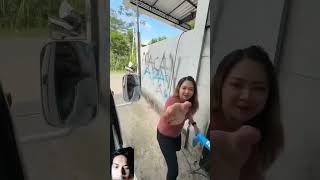 Keseruan cewe driver truk 😅 automobile comedy shorts trending fyp shortvideo [upl. by Strander]