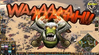 WAAAGH Unleashed Orks vs Space Marines  Epic 3v3 Onslaught DoW 3 No Limit Mod [upl. by Yorgen]