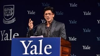 Shah Rukh Khan at Yale University as Chubb Fellow official video [upl. by Sucram]