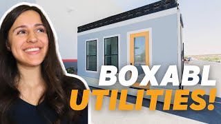 How do UTILITIES hook up to a BOXABL CASITA [upl. by Mirabella]