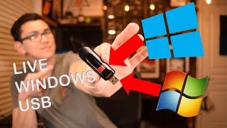 Install and Run Portable Windows 7810 Off a Live USB Flash Drive [upl. by Ilocin]