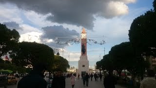 Tunis  Avenue Habib Bourguiba [upl. by Awjan]