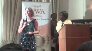 Katharine Gray wins Christian Business Award March 2012 [upl. by Eatnahc]