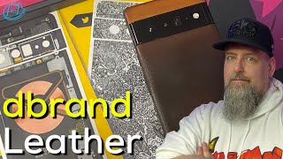 dbrand 💀Leather🐮 9 months later review  installing TEARDOWN skin 💀🐮 [upl. by Ahen]