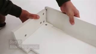 Veil Wood Baseboard Cover Assembly Video [upl. by Svirad]