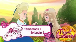 Regal Academy  Temporada 1 Episodio 2  La gran carrera de dragones  COMPLETO [upl. by Shushan]