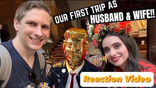 Tangerine Travels First Video as Married Couple Reaction Video [upl. by Einalam]