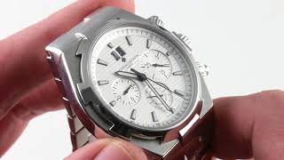 Vacheron Constantin Overseas Chronograph 49150B01A9095 Luxury Watch Review [upl. by Anrym]