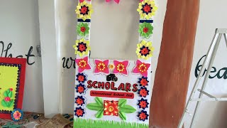 New Selfie Stand Decorations Ideas For School  Welcome Back School Bulletin Board Ideas [upl. by Ainival361]