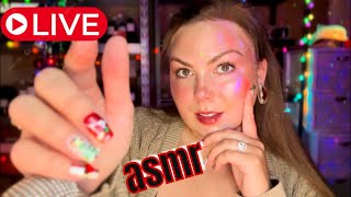 🔴LIVE Ultra Rare ASMR nostalgic unboxings tapping whisper rambles  hang out CHRISTMAS🎄 [upl. by Remde]