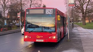 Go Ahead London Bus Route 152SOE31LX09BXP Pollards Hill  New Malden [upl. by Nidnal]