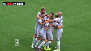 Reggiana  Sambenedettese 02 highlights [upl. by Gnilsia369]