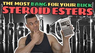 The Most BANG For Your BUCK Steroid Ester Formulations  How Much Testosterone Do You Actually Get [upl. by Butler500]