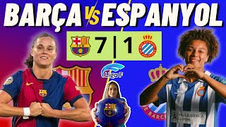 BARÇA FEMENÍ vs ESPANYOL ⚽ COBERTURA NÚRIA desde el JOHAN 🎙️ COMENTARIOS EN VIVO ⚽ J 6 Liga F [upl. by Duntson79]