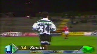 31J  Salgueiros  0 x Sporting  3 de 19961997 [upl. by Obla]