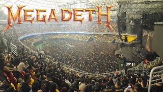 MEGADETH en chile 9 abril 2024  Movistar Arena [upl. by Aggie]