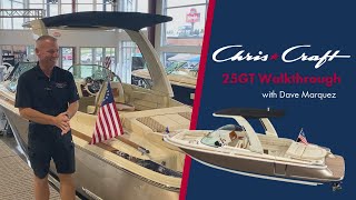 ChrisCraft Launch 25GT Walkthrough CCBMG165J021 [upl. by Hecht917]