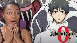 JUJUTSU KAISEN 0 THE MOVIE REACTIONREVIEW FIRST TIME REACTING [upl. by Novick]