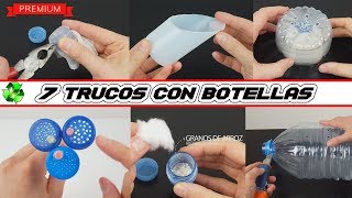 7 INGENIOSAS IDEAS PARA RECICLAR BOTELLAS DE PLASTICO PARA EL JARDIN  Gardening Hacks [upl. by Nived617]