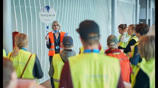 Helsinki Airport Development Programme  South Pier Testing Day [upl. by Avehs]