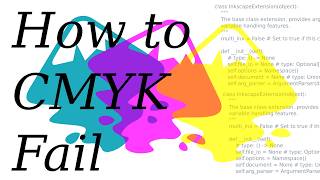 What happened to Inkscapes CMYK [upl. by Ynnos]