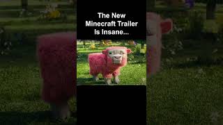 Watching Minecraft Trailer inside Minecraft minecraft shorts [upl. by Eide]