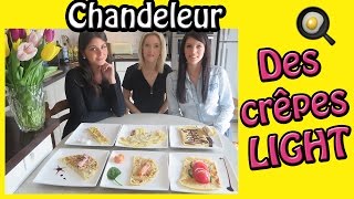 Chandeleur Recette des crêpes Light [upl. by Tram]