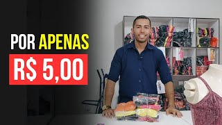 ROUPAS DE R 5 REAIS PARA VOCÊ LUCRAR ATÉ 400 NA REVENDA [upl. by Nomor]